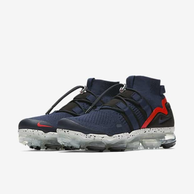 Nike air vapormax flyknit college navy dark outlet grey